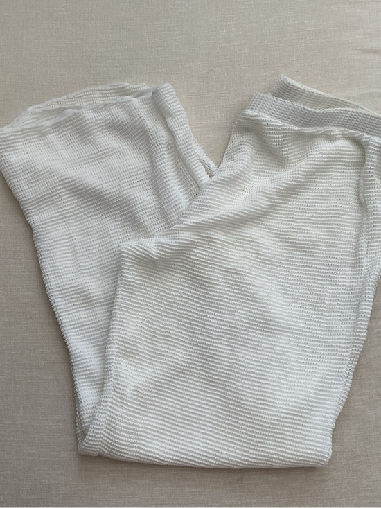 No brand Other - Women’s White Knit Swim Coverup Pants